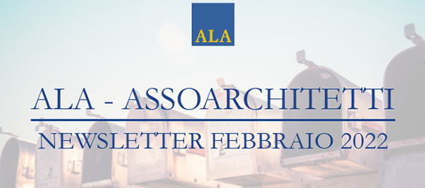 ALA - Assoarchitetti Newsletter