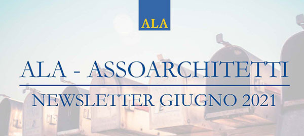 ALA - Assoarchitetti Newsletter